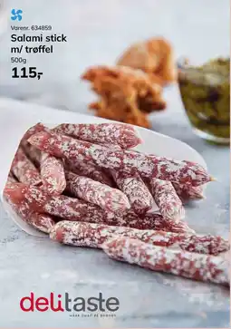 Dagrofa Food Service deli taste salami stick m/ trøffel tilbud