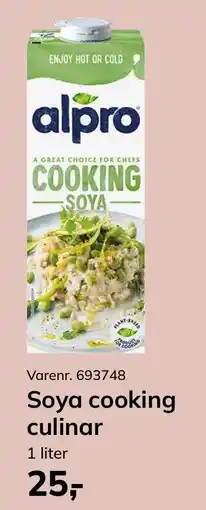Dagrofa Food Service Alpro Soya cooking culinar tilbud