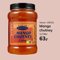Dagrofa Food Service Santa Maria mango chutney tilbud