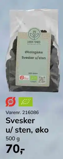 Dagrofa Food Service Grøn Fokus svesker u/sten tilbud