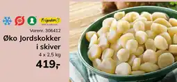 Dagrofa Food Service Frigodan Øko Jordskokker i skiver tilbud