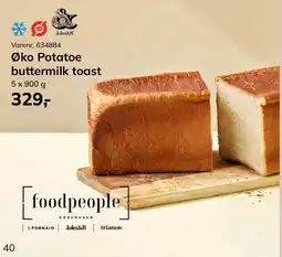 Dagrofa Food Service Jalm&B Øko Potatoe buttermilk toast tilbud