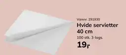 Dagrofa Food Service Hvide servietter tilbud