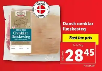 Let-Køb Dansk ovnklar flæskesteg tilbud