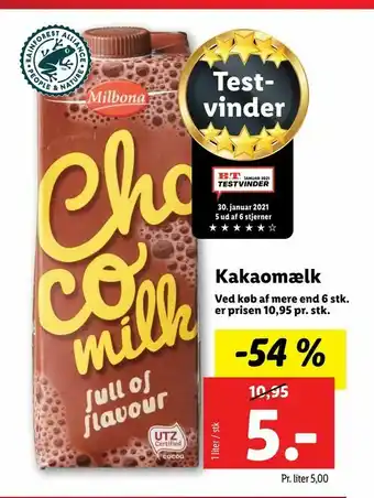 Let-Køb Kakaomælk tilbud