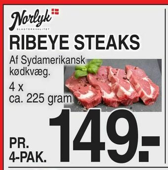 ABC Lavpris Ribeye steaks tilbud
