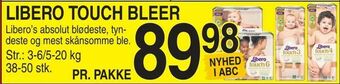 ABC Lavpris Libero touch bleer tilbud