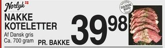 ABC Lavpris Nakke koteletter tilbud