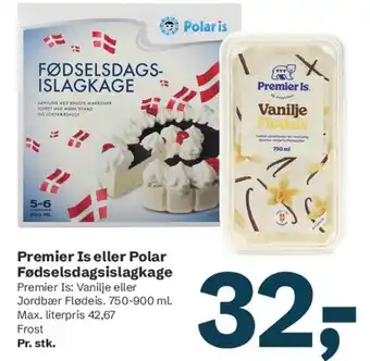 Premier Is eller Polar Fødselsdagsislagkage