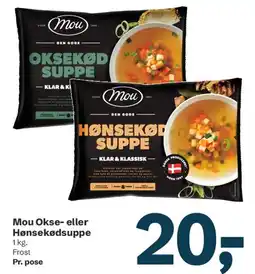 Let-Køb Mou Okse- eller Hønsekødssuppe tilbud