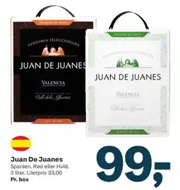 Let-Køb Juan De Juanes (boxvin) tilbud