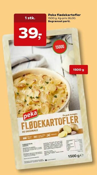 Dagli'Brugsen Peka flødekartofler tilbud