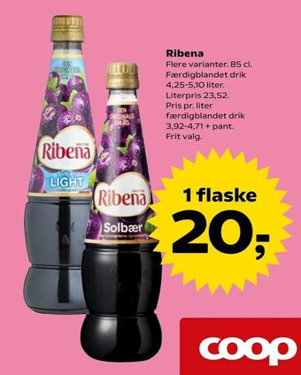 Dagli'Brugsen Ribena tilbud