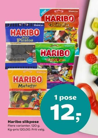 Dagli'Brugsen Haribo slikpose tilbud
