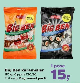 Big Ben karameller