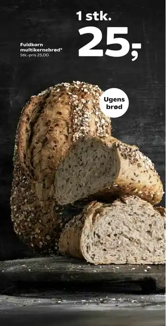Fuldkorn multikernebrød