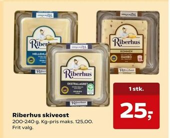 Kvickly Riberhus skiveost tilbud