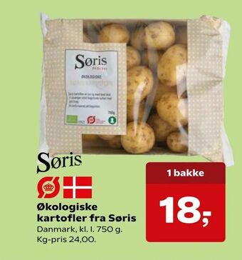Økologiske kartofler fra Søris