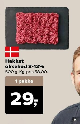Kvickly Hakket oksekød 8-12% tilbud