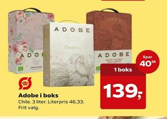 Kvickly Adobe i boks tilbud