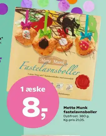 Mette Munk fastelavnsboller