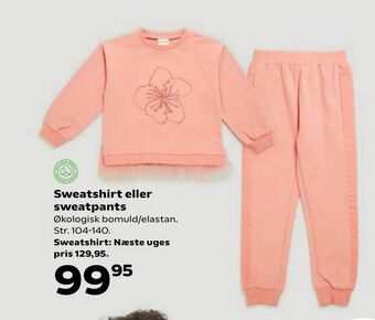 Kvickly Sweatshirt eller sweatpants tilbud