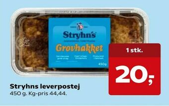 SuperBrugsen Stryhns leverpostej tilbud