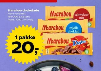Marabou chokolade