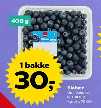 SuperBrugsen Blåbær tilbud