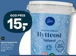 Let-Køb Gestus Hytteost 4% tilbud
