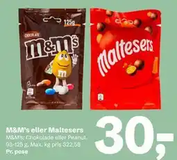 Let-Køb M&M’s eller Maltesers tilbud