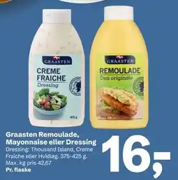 Let-Køb Graasten Remoulade, Mayonnaise eller Dressing tilbud