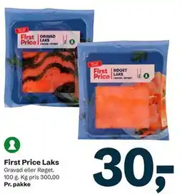 Let-Køb First Price Laks tilbud
