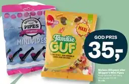 Let-Køb Malaco Slikpose eller Skipper’s Mini Pipes tilbud