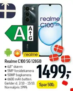 Føtex Realme C100 5G 128GB tilbud