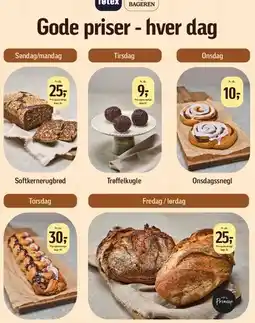 Føtex 10 friskbagte rundstykker tilbud