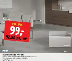 jem & fix GULVKLINKE 60 X 60 CM tilbud