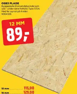 jem & fix OSB3 plade tilbud