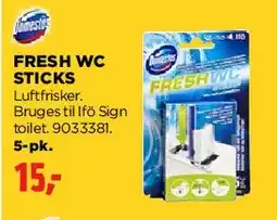 jem & fix FRESH WC STICKS tilbud