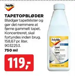 jem & fix Tapetopbløder tilbud