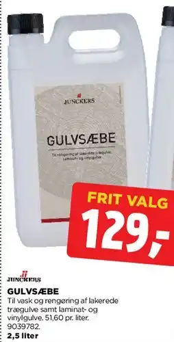 jem & fix Gulvsæbe tilbud