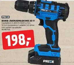 jem & fix Bore-/skruemaskine 20 V tilbud