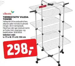 jem & fix TØRRESTATIV VILEDA TOWER tilbud