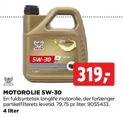 jem & fix Motorolie 5W-30 tilbud