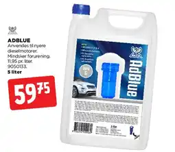 jem & fix AdBlue 5 liter tilbud