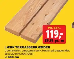 jem & fix Lærk terrassebrædder tilbud
