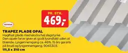 jem & fix TRAPEZ PLADE OPAL tilbud