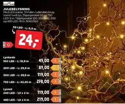 jem & fix Julebelysning (50 LED) tilbud
