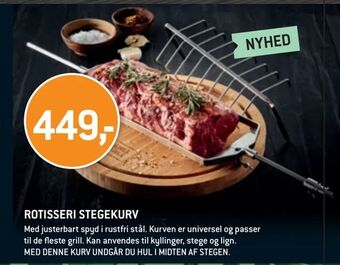 XL-BYG Rotisseri stegekurv tilbud