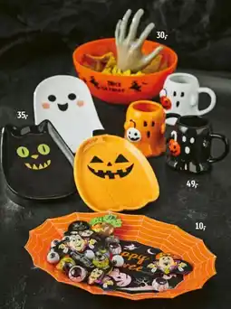Føtex Halloween serveringsfade og krus tilbud